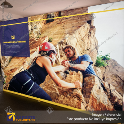 PANEL PUBLICITARIO PREMIUM RECTO 4 CUERPOS (CAJA DE LUZ) (HASTA AGOTAR STOCK)